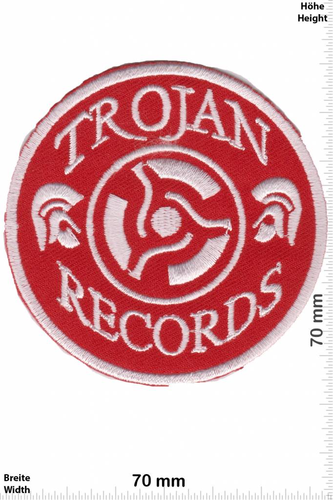 Trojan Trojan Records - rot -round