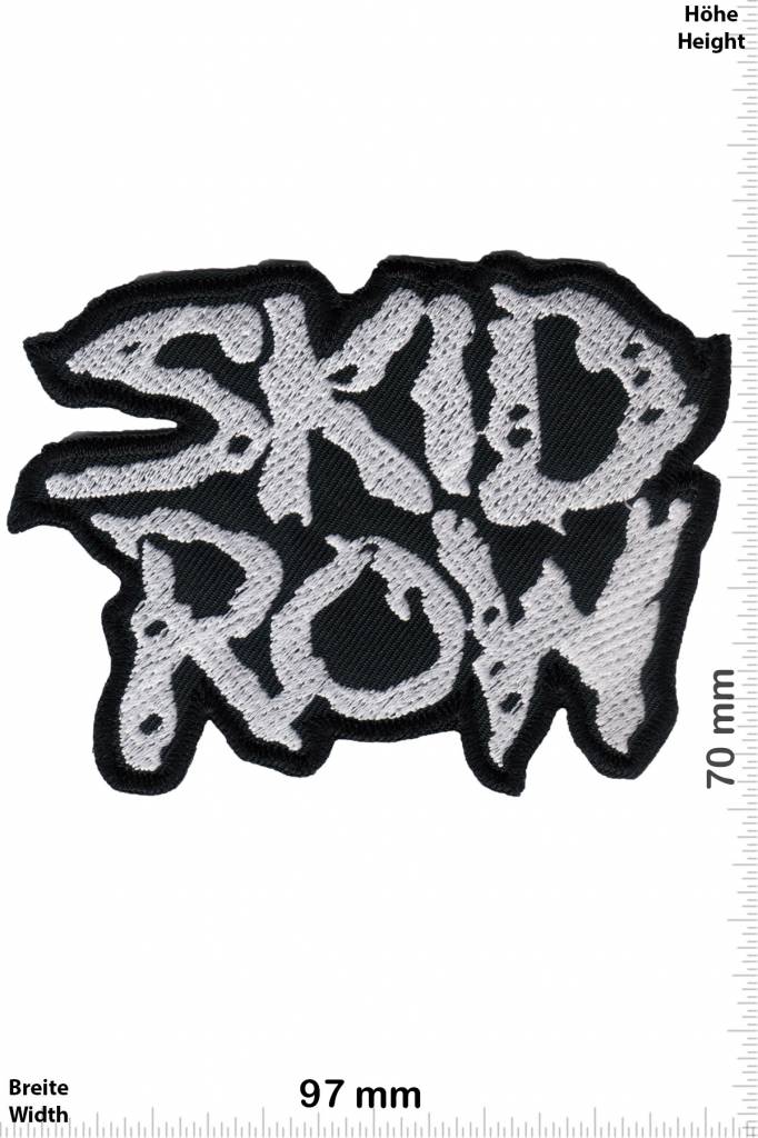 Skid Row - Patch - Aufnäher - Aufnäher Shop / Patch - Shop - größter ...