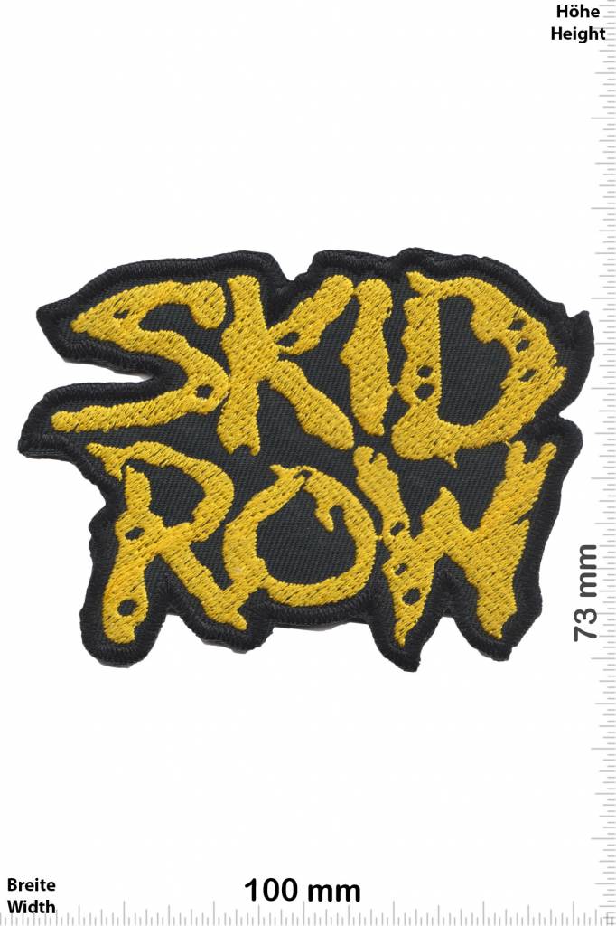 Skid Row - Parche - parche posterior - Patch Llaveros Pegatinas - giga ...