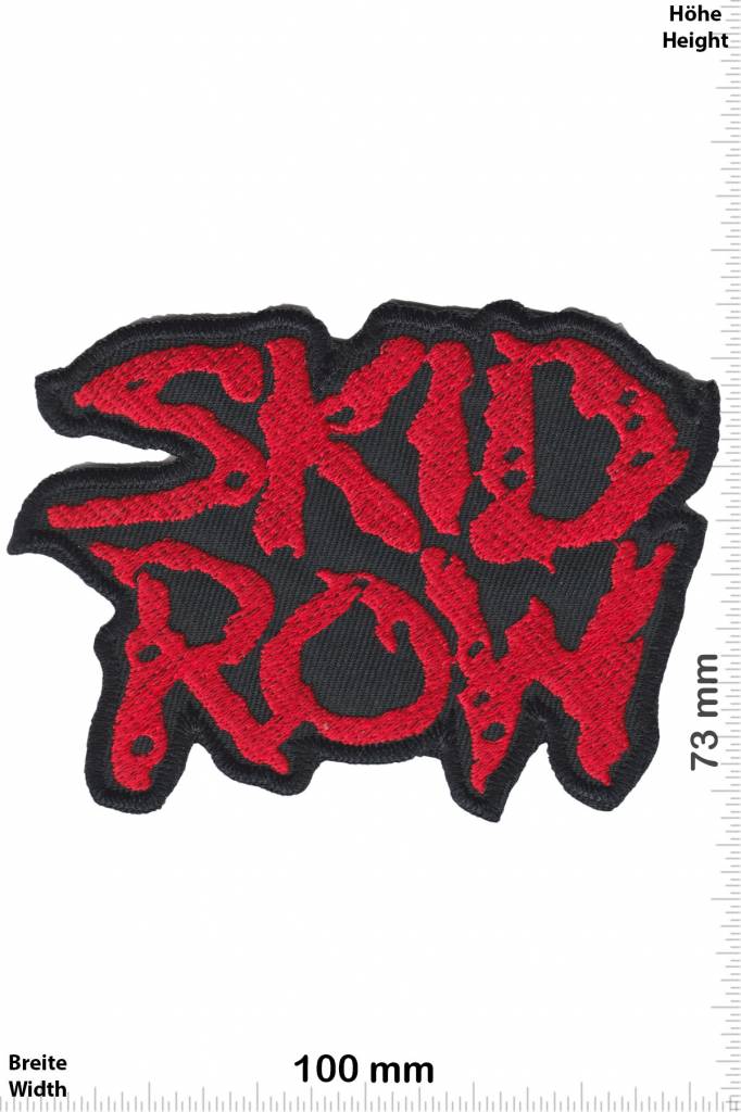 Skid Row  Skid Row - red - Hard-Rock-/Hair-Metal-Band