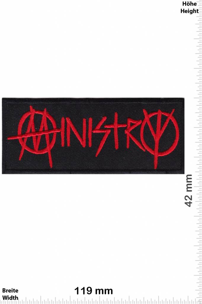 Ministry  Ministry - rot - Industrial-Metal-Band