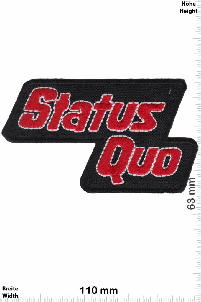 Musik Status Quo - red black