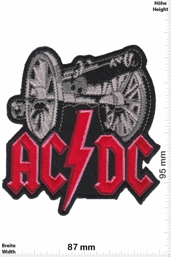 ACDC Rock ou Buste patch
