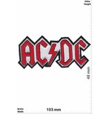 AC DC ACDC - AC DC - rot silber