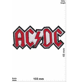 AC DC ACDC - AC DC - rot silber