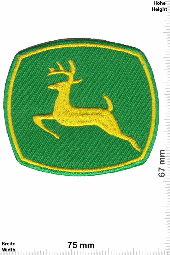 John Deere - Patch - Aufnäher - Aufnäher Shop / Patch - Shop - größter  weltweit - Patch Aufnäher Schlüsselanhänger Aufkleber