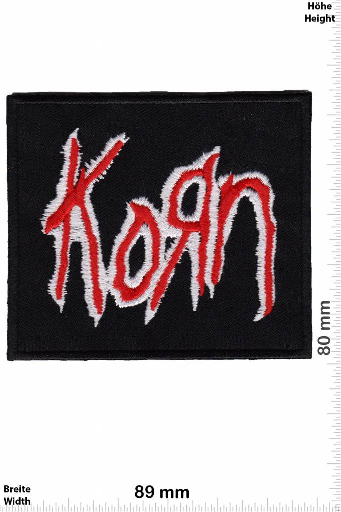 Korn Korn - schwarz rot -Metalband