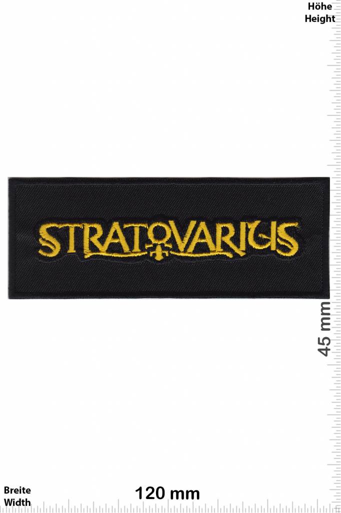 Stratovarius Stratovarius - schwarz gold -Power-Metal-Band