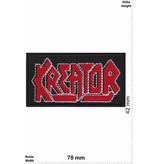 Kreator Kreator - red silver -Thrash-Metal-Band