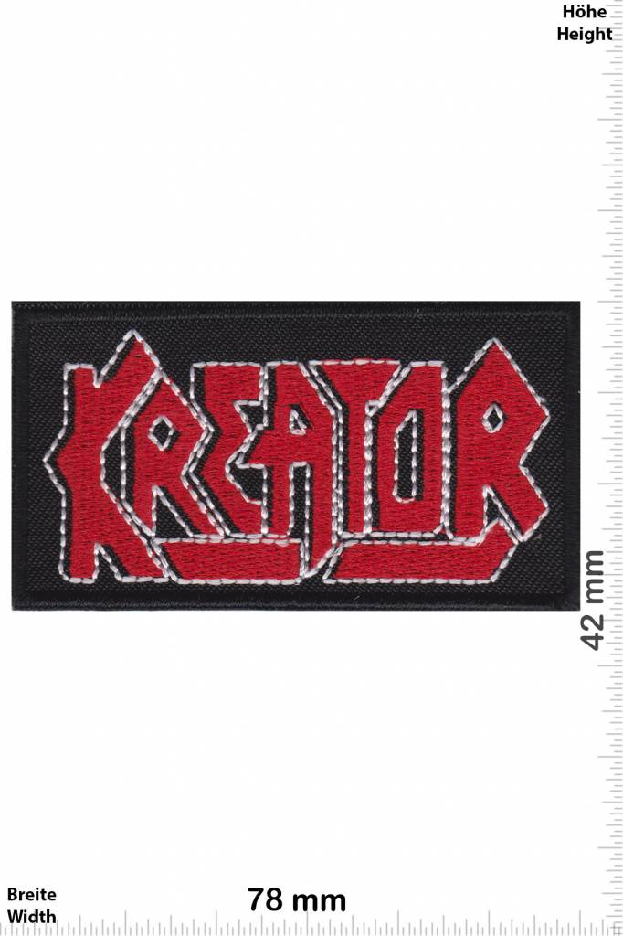 Kreator Kreator - red silver -Thrash-Metal-Band