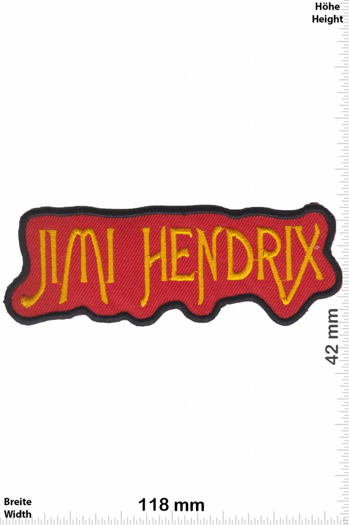 Jimi Hendrix Jimi Hendrix - red gold