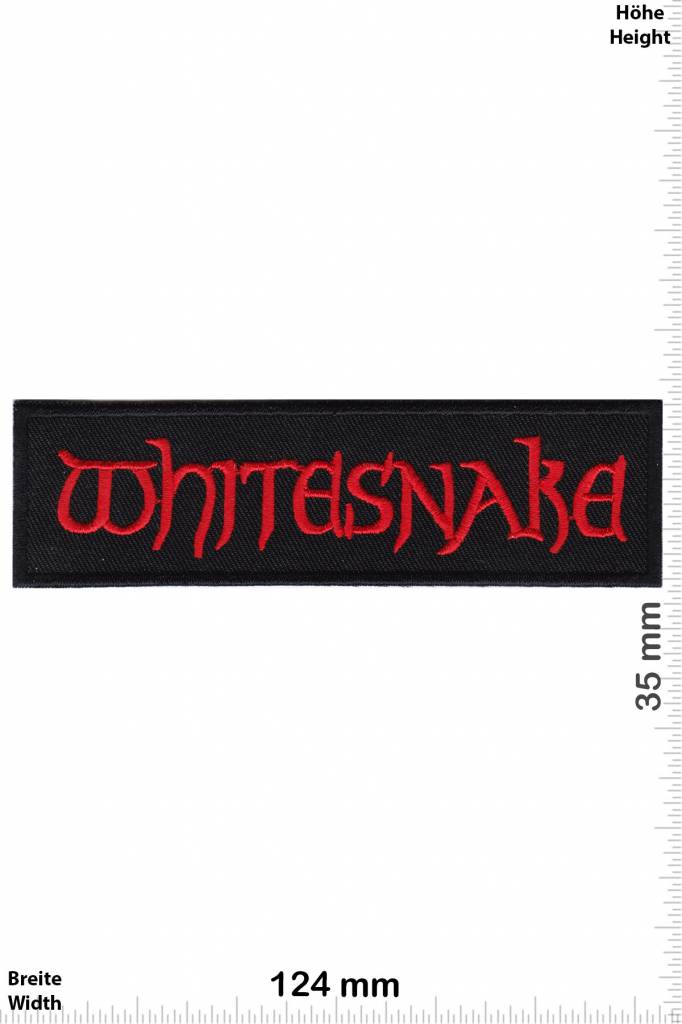 Whitesnake Whitesnake  - red - Hard-Rock-Band