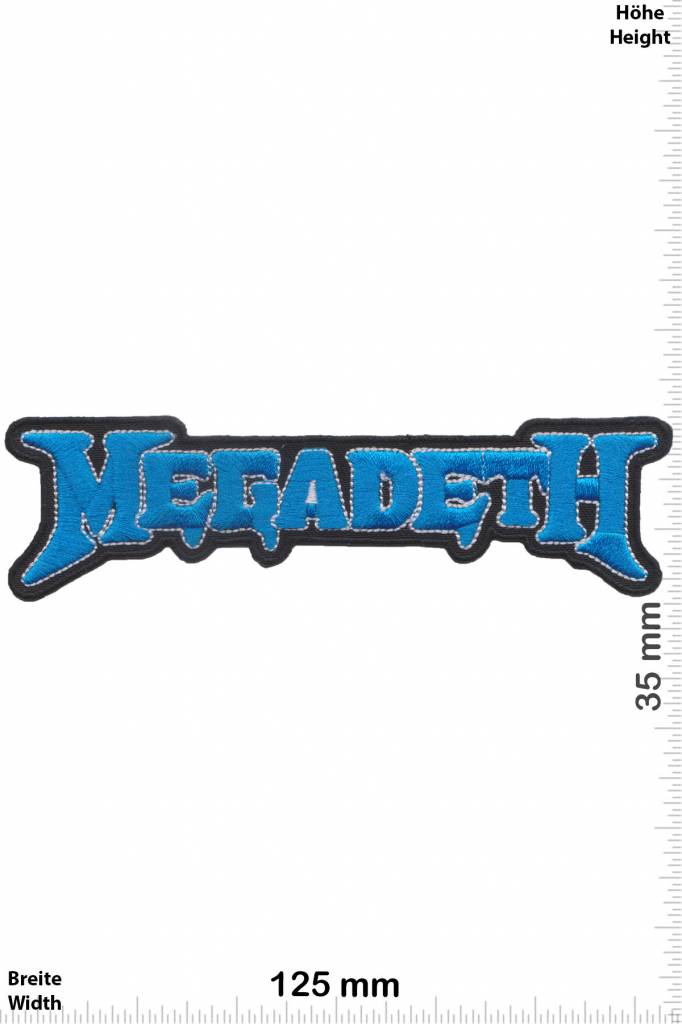 Megadeth Megadeth - blue - HQ - Metalband