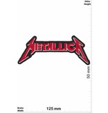 Metallica Metallica - red silver - HQ - Metal-Band