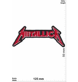 Metallica Metallica - red silver - HQ - Metal-Band