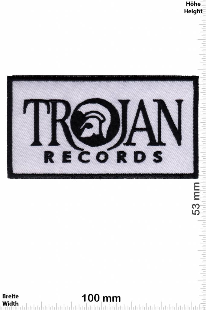 Trojan Trojan Records - black white