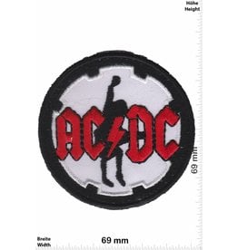 AC DC AC DC - ACDC - round - black