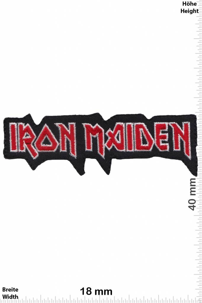 Iron Maiden Iron Maiden - silver red