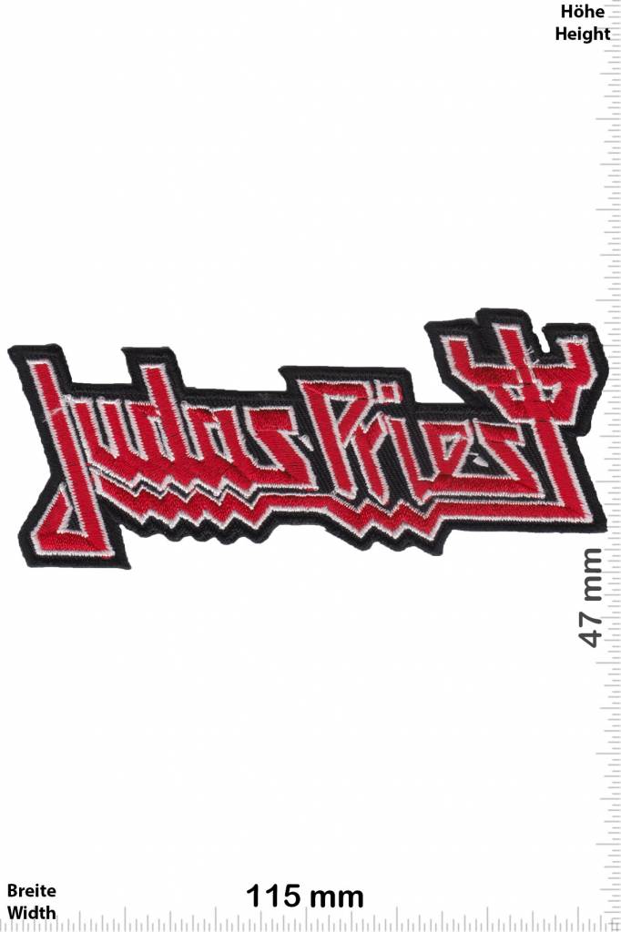 Judas Priest Judas Priest - red silver - HQ - Heavy-Metal-Band