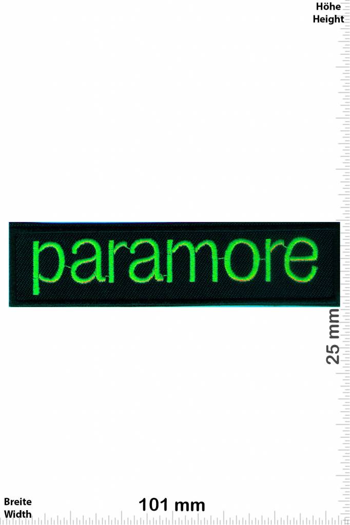 Paramore Paramore - neon green -  Alternative-Rock-Band