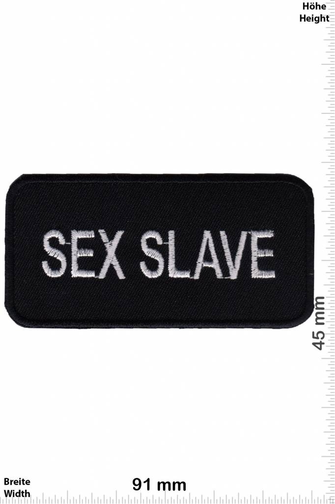 Slave Patch Aufnäher Aufnäher Shop Patch Shop Größter Weltweit Patch Aufnäher