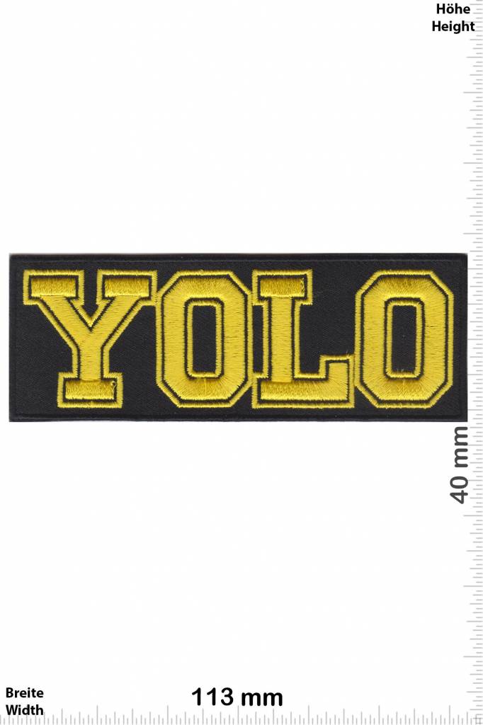 YOLO YOLO - Yellow