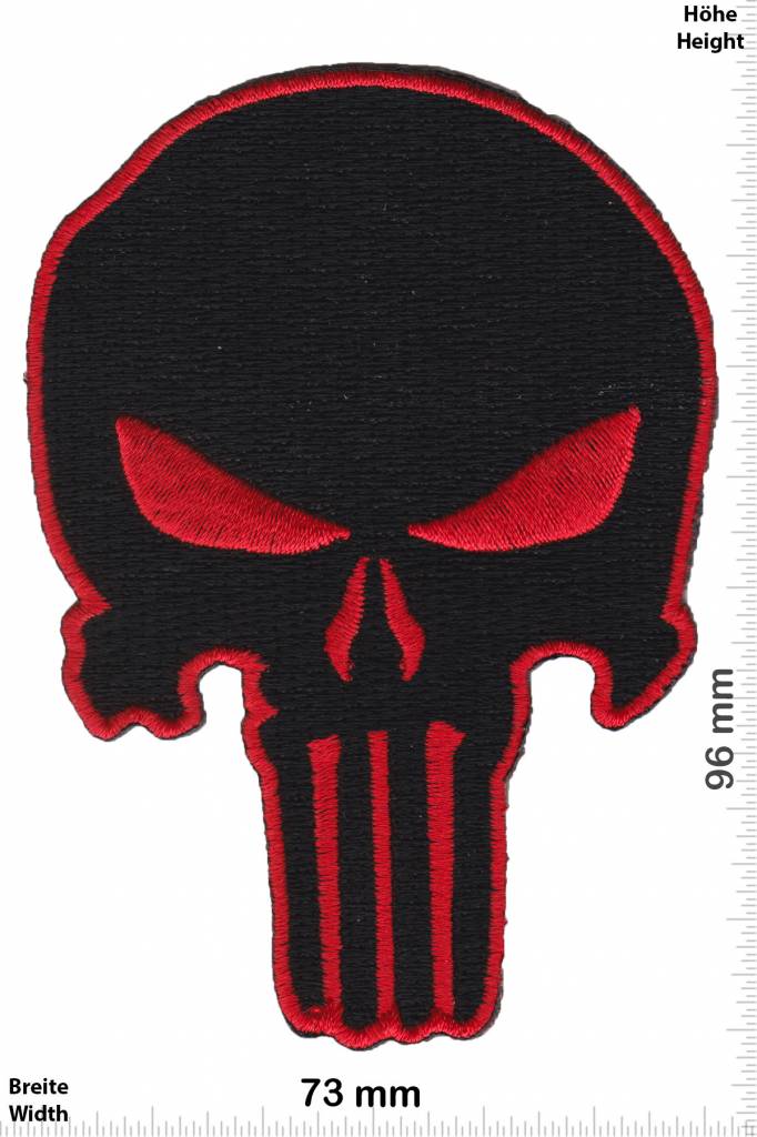 Punisher Punisher - schwarz rot