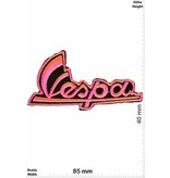 Vespa Vespa - Schrift - neon pink - Roller - Scooter