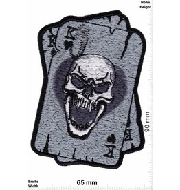 Totenkopf King Heart Skull Card