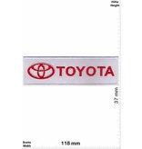 Toyota Toyota - white red