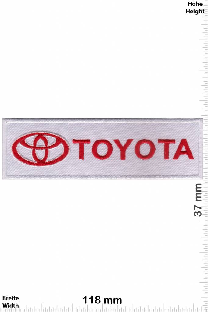 Toyota Toyota - weiss rot