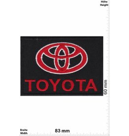 Toyota Toyota - schwarz rot