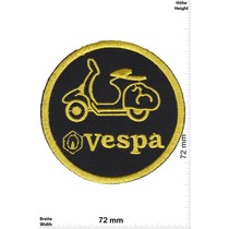 Vespa Vespa - gold- rund