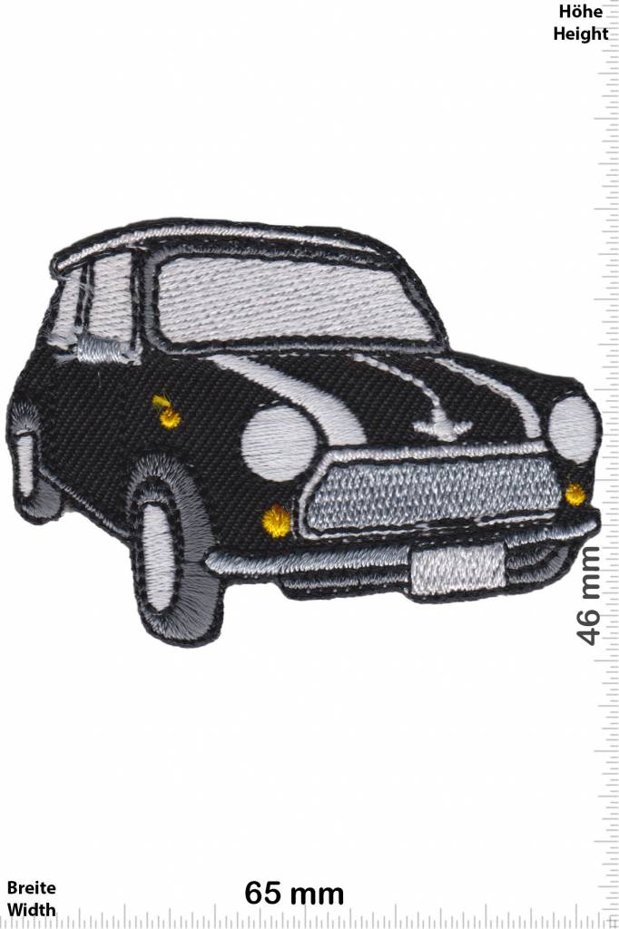 Mini Cooper - Patch - patch posteriore - Patch Portachiavi Adesivi -   - Il più grande Patch Negozio in tutto il mondo