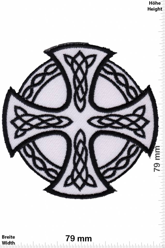 Celtic Celtic Cross - white