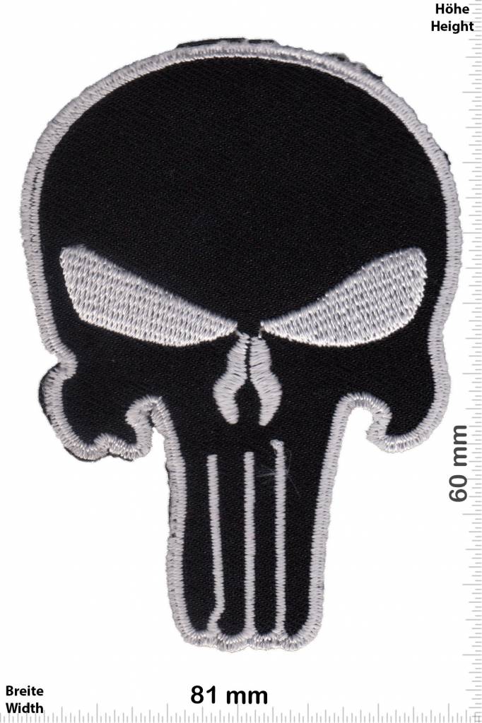 Punisher Punisher - US Army - small - schwarz silber