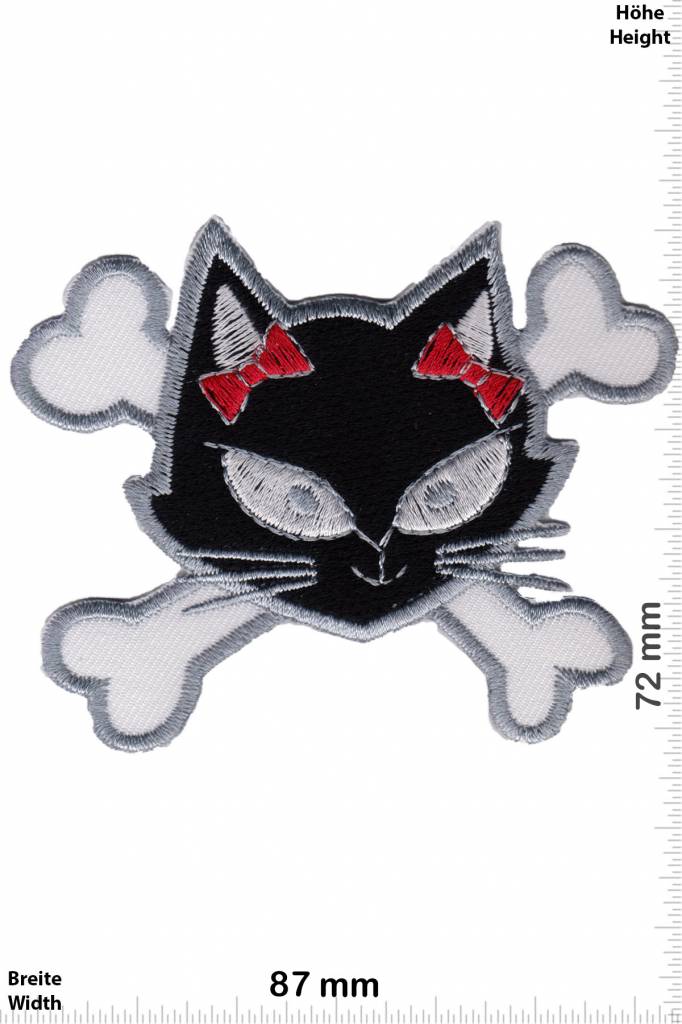 Pirat Pirate Cat - black white