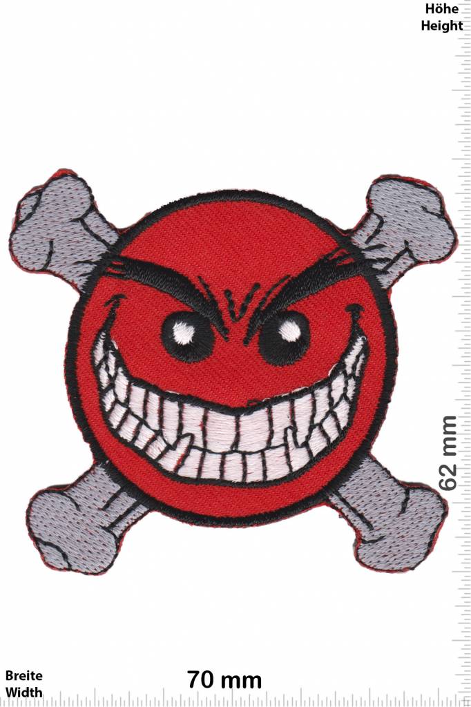 Smiley Red Pirate Smiley - Smilie