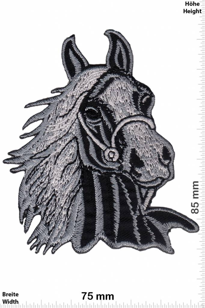 Pferd Horsehead - Horse - black