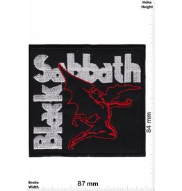 Black Sabbath Black Sabbath - red black -Heavy-Metal-Band