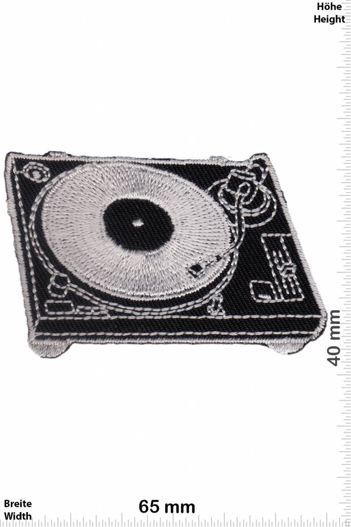 Oldschool  DJ - LP - Turntable black - Oldschool