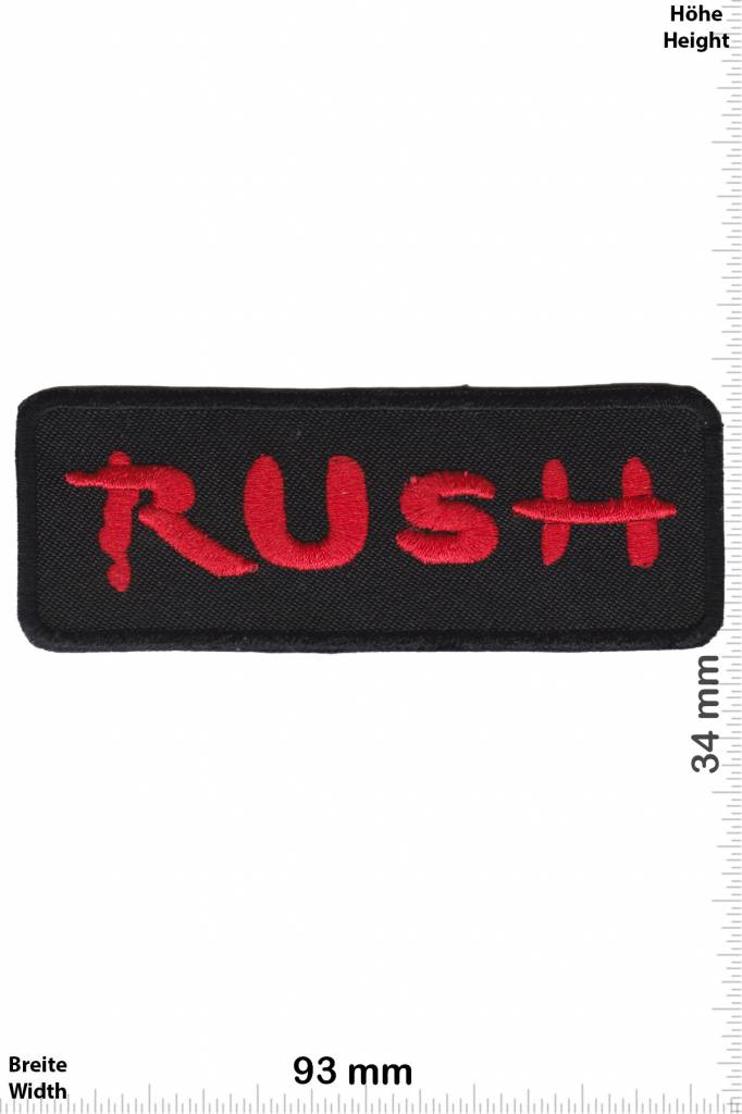 Rush Rush - red black- Rock Band
