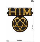 Him HIM - gold - big -His Infernal Majesty -Dark-Rock-Genre