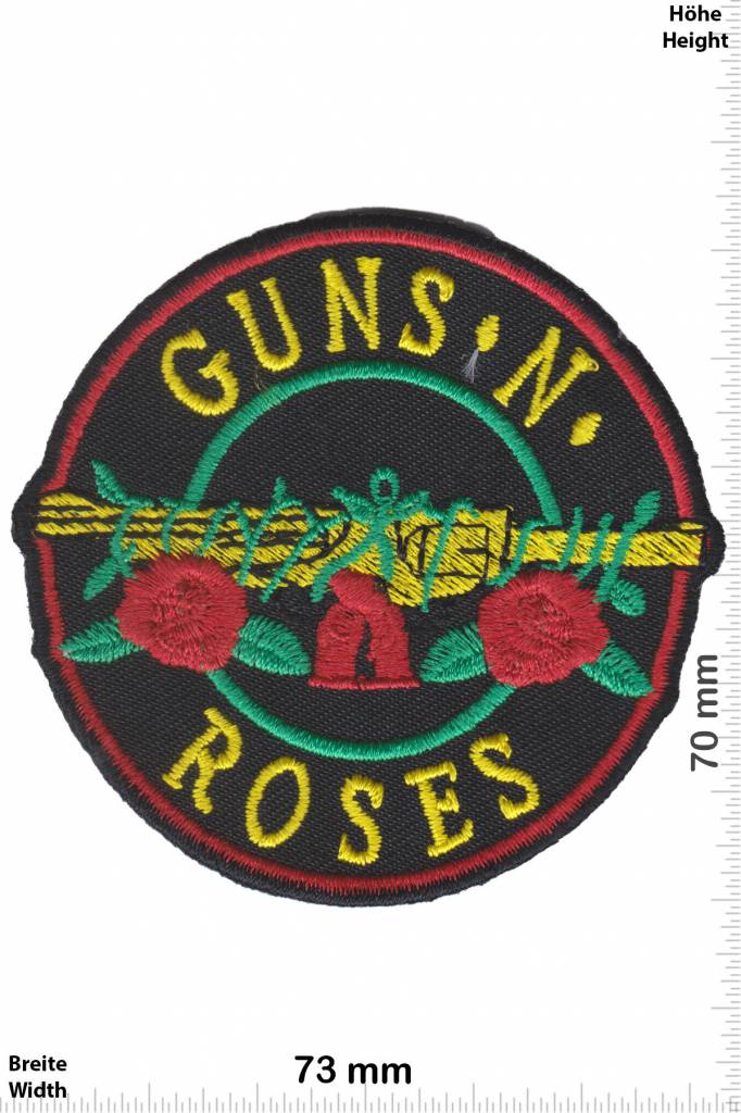Guns n Roses Guns n Roses - two guns - round