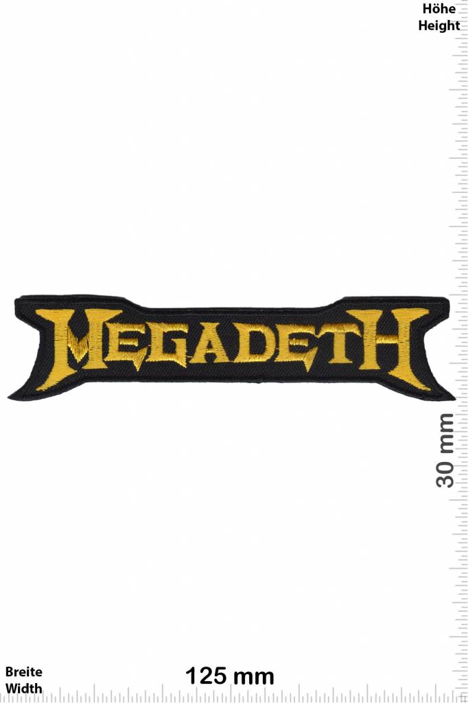 Megadeth Megadeth - gold - small