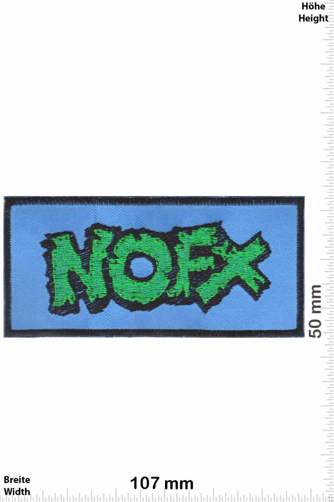 NOFX NOFX - Punkrock  Melodic-Hardcore-Band - blue