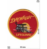 2 Patch Baywatch Beach Patrol - Grandi 90mm - Iron On - Adesivi Termoadesivi Per Abbigliamento