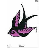 Vogel Patch - Bird right - pink