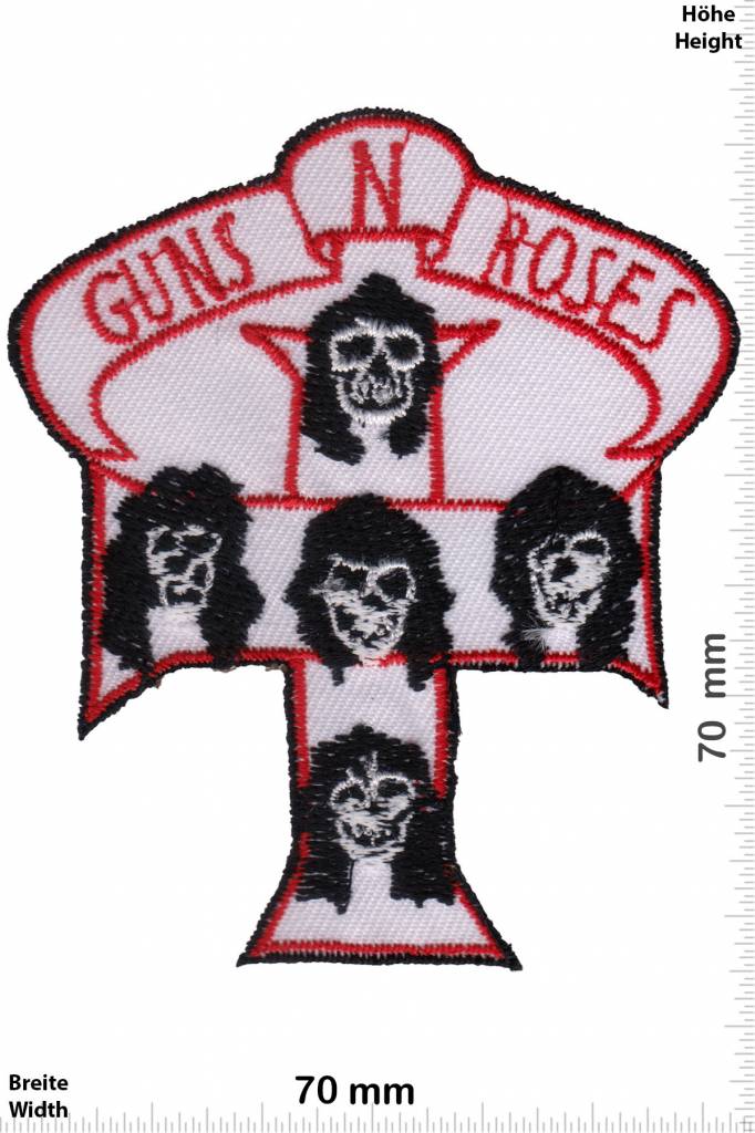 Guns n Roses Guns N Roses - weiss