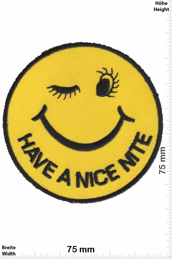 Smiley Smiley - Smilie - Have a nice Nite